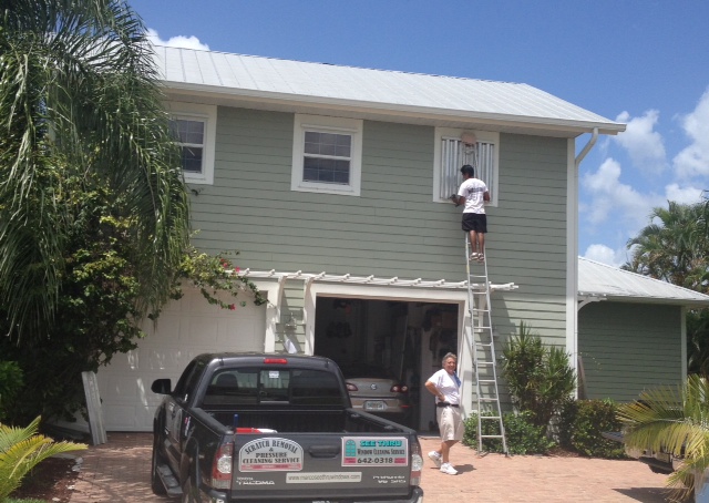 Hurricane Shutter Storm Preparation