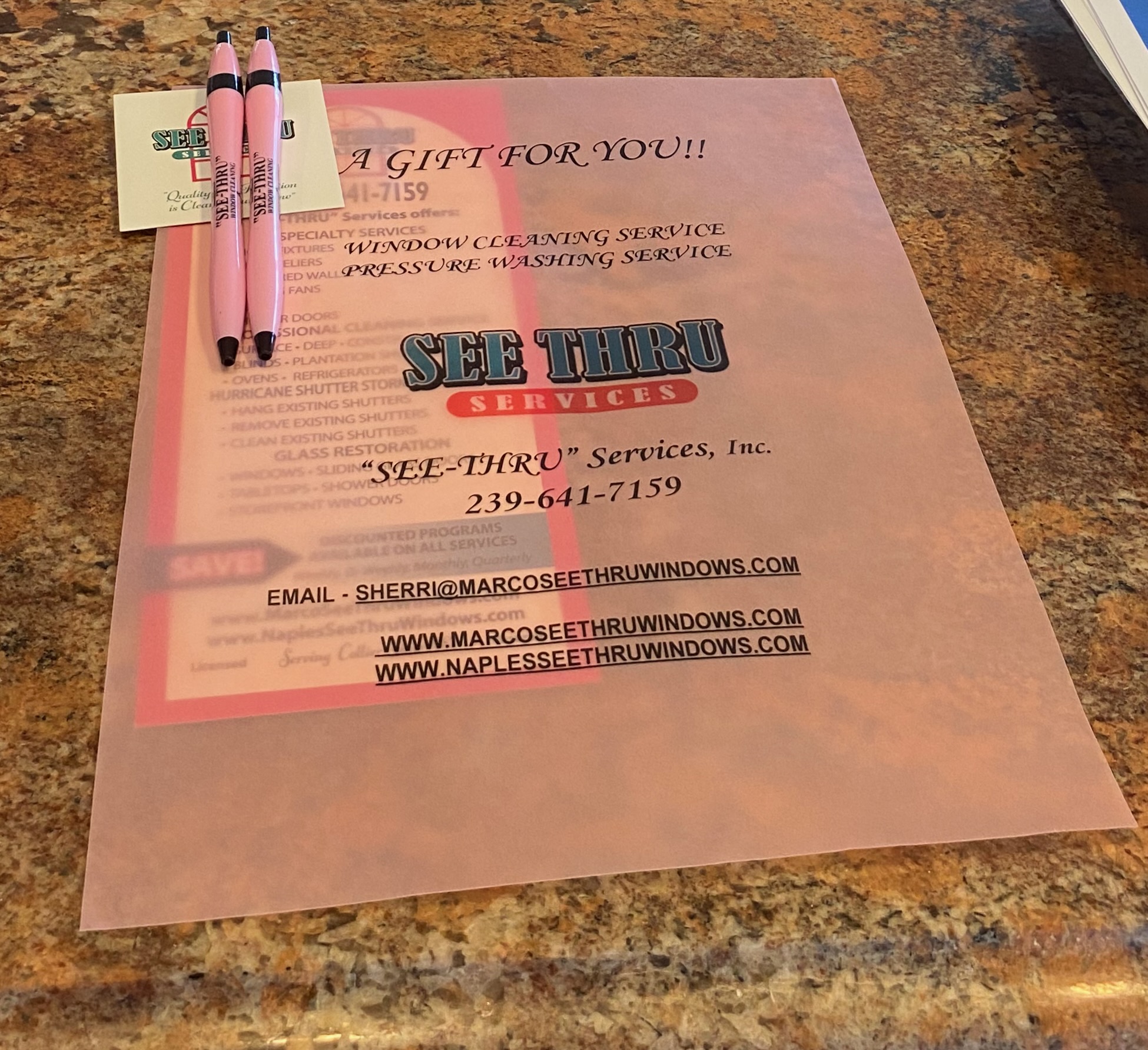 See-Thru Services — Marco Island